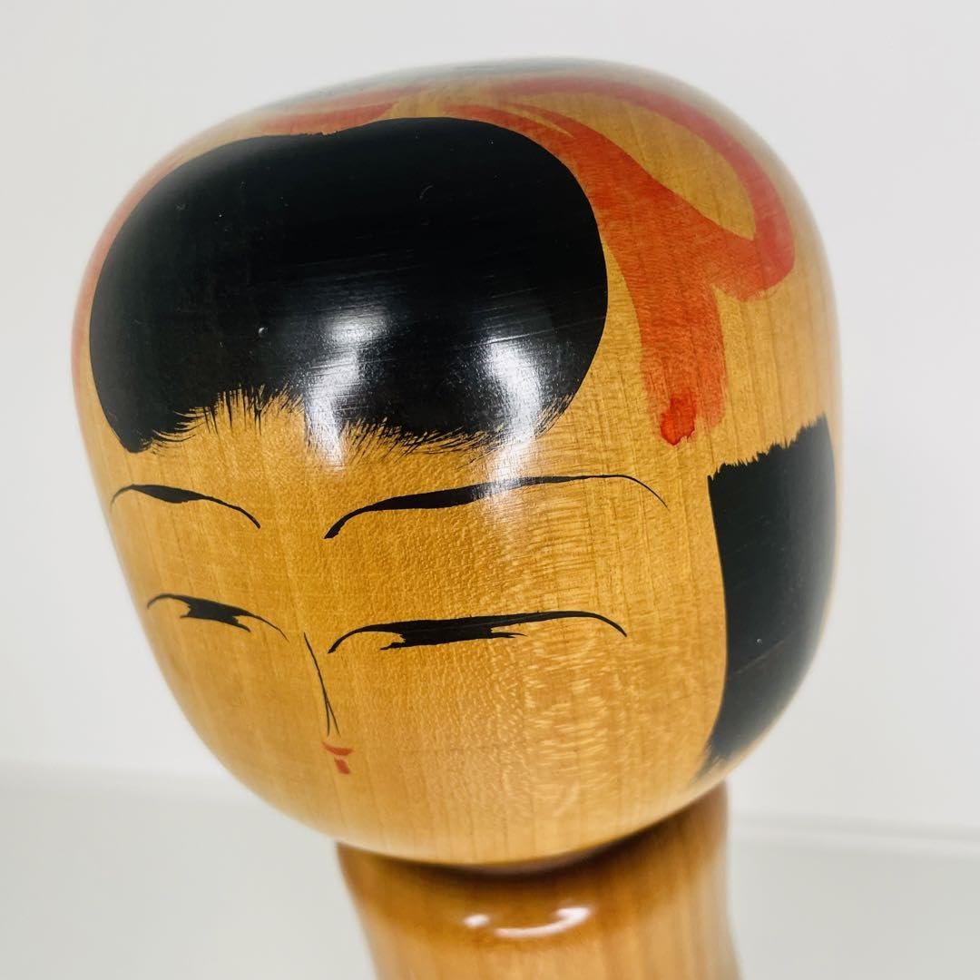 Amazon.co.jp: 会津こけし 佐々木功作 伝統 アンティーク 美術 : おもちゃ